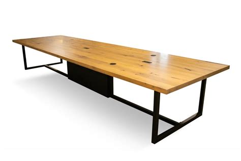 Reclaimed Wood Conference Table Any Size Wood And Finish