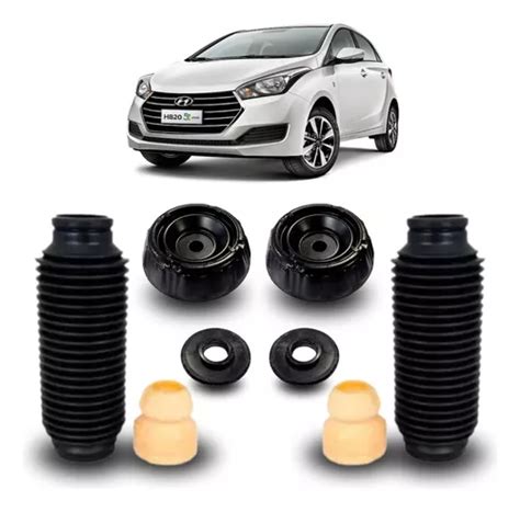 Kit Coxim Batente Amortecedor Dianteiro Hyundai Hb Frete Gr Tis