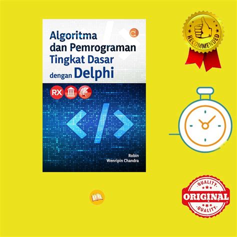 Jual Buku Algoritma Dan Pemrograman Tingkat Dasar Dengan Python