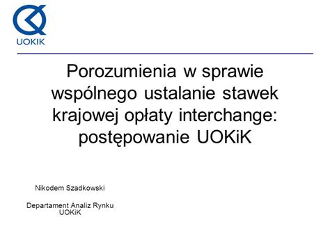 Porozumienia W Sprawie Wsp Lnego Ustalanie Stawek Krajowej Op Aty