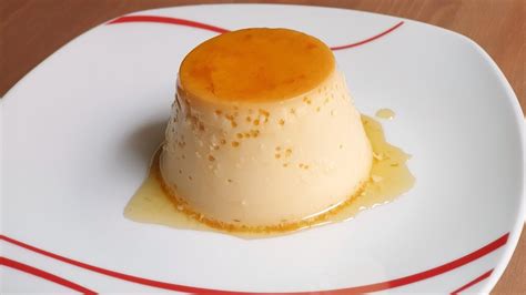 Flan de huevo casero al baño maria al horno YouTube