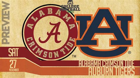 Alabama vs Auburn - Iron Bowl - Preview, Prediction, and Model ...