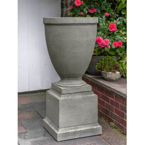 Urn Planter On Pedestal Kinsey Garden Decor