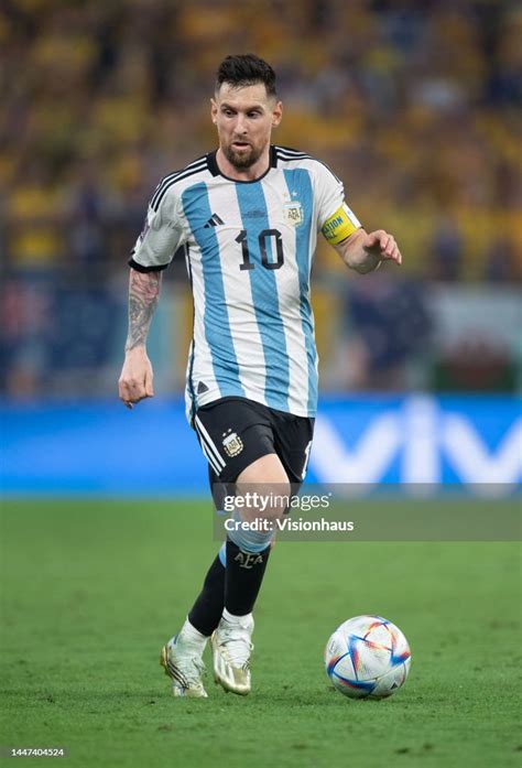 Lionel Messi Of Argentina During The Fifa World Cup Qatar 2022 Round News Photo Getty Images