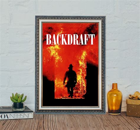 Backdraft Movie Poster Backdraft 1991 Classic Movie Poster - Etsy