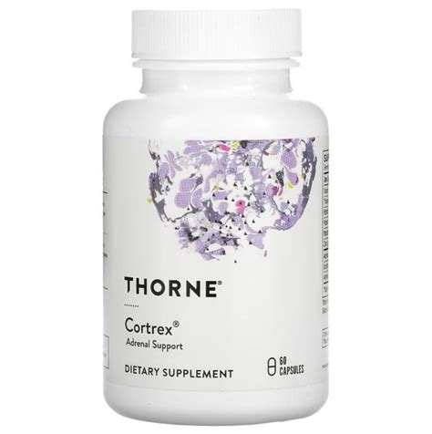 Thorne, Cortrex, 60 капсул - купить с доставкой по выгодным ценам в ...