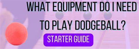 What Equipment Do I Need to Play Dodgeball? - TeamGear.ca – Team Gear ...