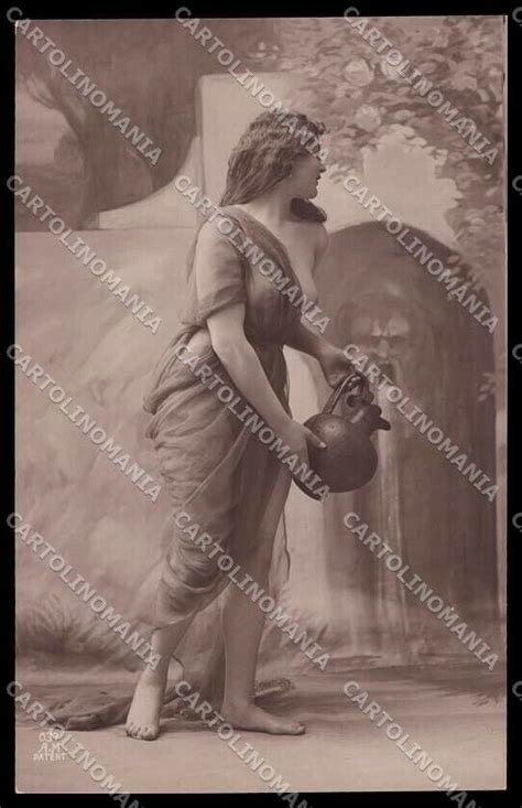 French Risque Nude Woman Am Original Rppc Postcard Zg Topics