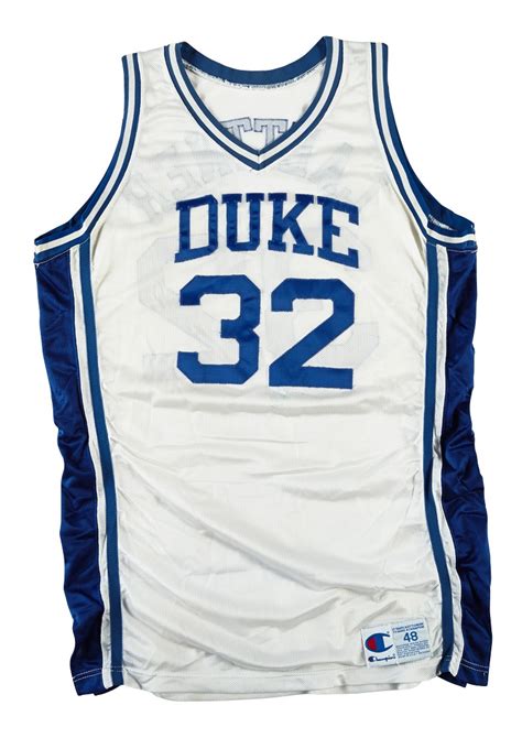 1992 Christian Laettner Duke Jersey from "The Shot"