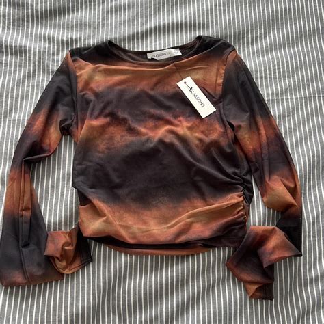 Brand New Never Worn Glassons Long Sleeve Mesh Depop