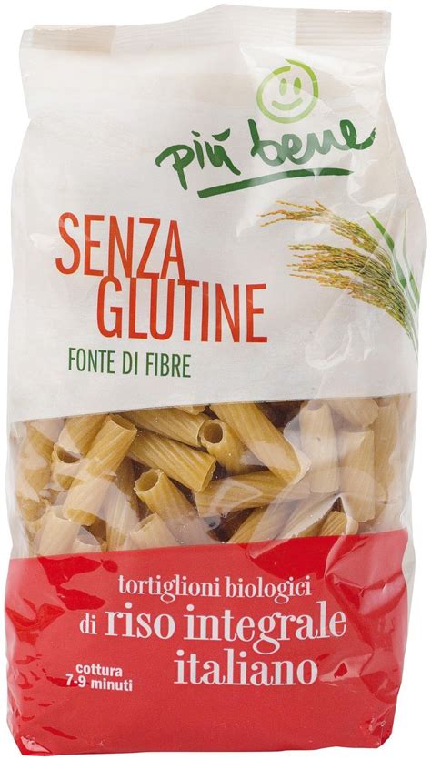 Tortiglioni Di Riso Integrale Senza Glutine Pi Bene Agricoltura