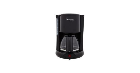 Comparer les prix MOULINEX Cafetières filtre Principio noir 10 15