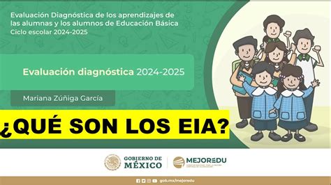 Soy Docente EVALUACIÓN DIAGNÓSTICA 2024 2025 QUÉ SON LOS EIA YouTube