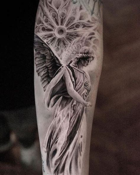 60 Holy Angel Tattoo Designs | Art and Design