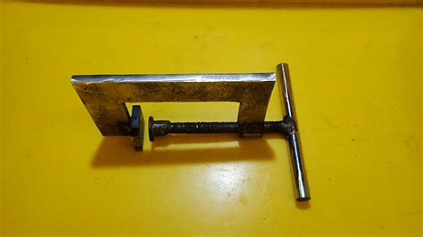 I made a simple metal c clamp. Very useful welding tool. | Welding ...