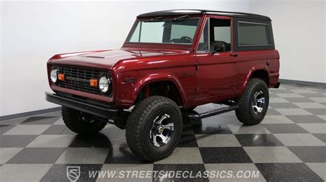 1972 Ford Bronco Classic Cars For Sale Streetside Classics