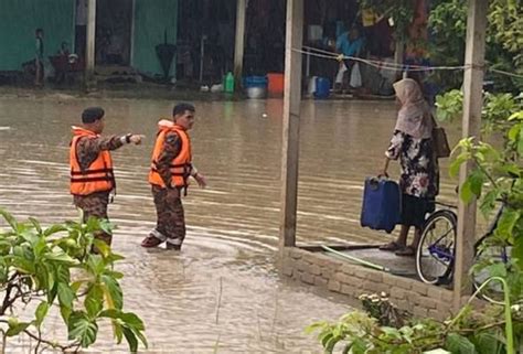 Banjir Pahang Mangsa Meningkat 320 Orang Ditempatkan Di Empat PPS