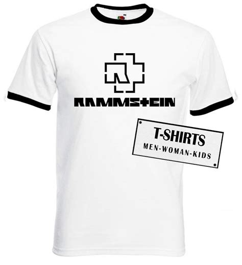 Rammstein Logo Men Printed T Shirt S M L Xl 2xl 3xl 4xl 5xl Etsy