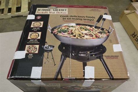 Portable wok station - Matthews Auctioneers