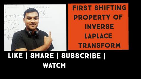 Most Easy Method To Understand First Shifting Property Of Inverse