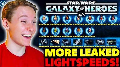 Leaked Swgoh Lightspeed Bundle Units Huge Rebel Bundle Buying Bam