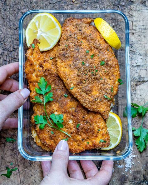 Baked Parmesan Chicken Cutlets Keto Recipe