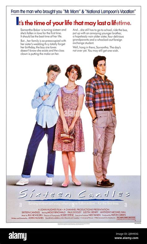 ANTHONY MICHAEL HALL, MOLLY RINGWALD, MICHAEL SCHOEFFLING, SIXTEEN ...