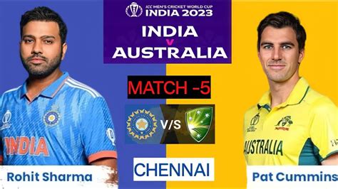 🔴 Live Ind Vs Aus Icc World Cup 2023 Chennai Live Match Centre