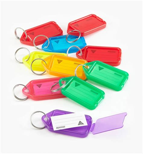 Kevron Coloured Key Tag Pcs Medium We Love Keys