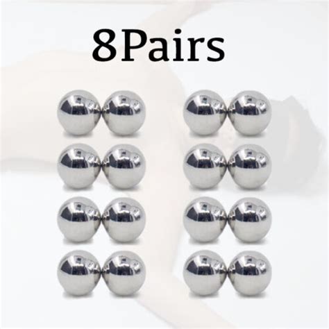 Magnetic Nipple Clitoris Labia Clamps Powerful Orbs Balls Sex Toy BDSM