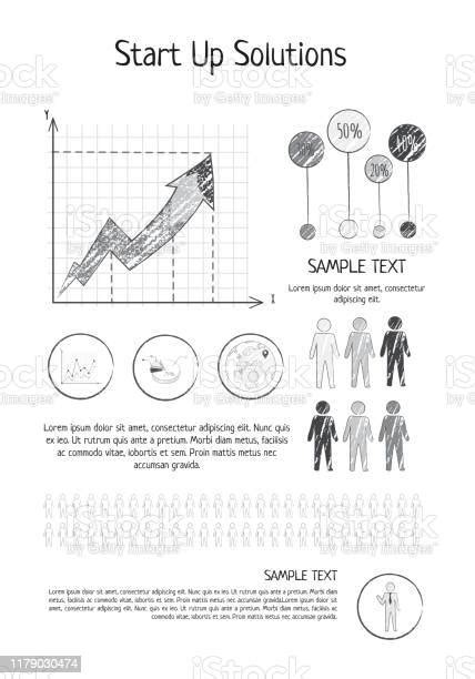 스타트업 솔루션 포스터 벡터 일러스트 개념에 대한 스톡 벡터 아트 및 기타 이미지 개념 개발 계획 Istock