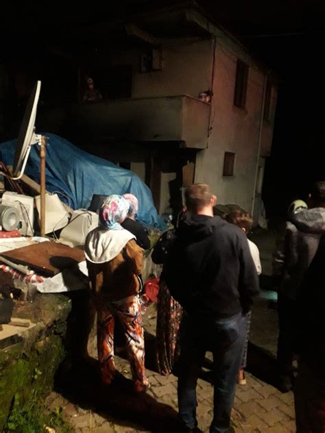 İki katlı evde çıkan yangın korkuttu Zonguldak Pusula Son Dakika