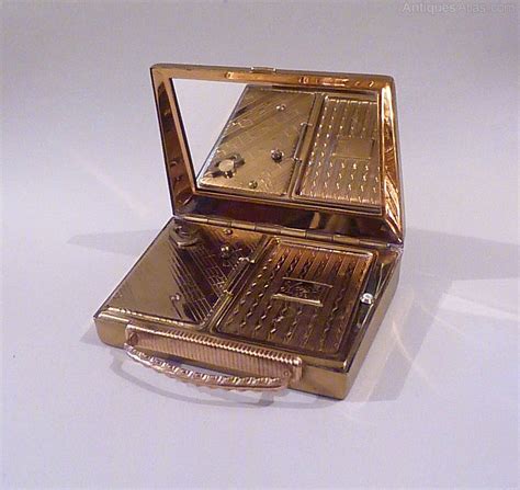 Antiques Atlas 1950s Mascot Musical Powder Box As395a737