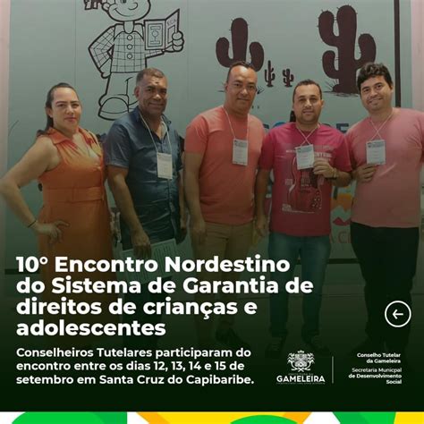 10° Encontro Nordestino Do Sistema De Garantia De Direitos De Crianças