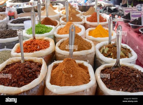 Indian Spices On Sale At Mapusa S Lively Friday Market Mapusa North