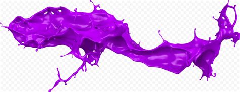 Hd Purple Liquid Paint Splash Png Citypng