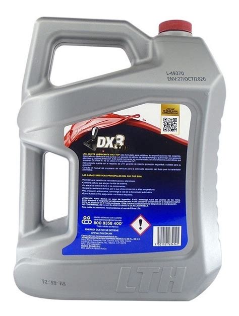 Lubricante Aceite Lth Transmisi N Automatica Atfiii Dx Lts Env O Gratis