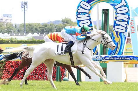 ＜東京5r 新馬戦＞新馬戦を制した北村宏騎乗のハイアムズビーチ （撮影・西川 祐介） ― スポニチ Sponichi Annex ギャンブル