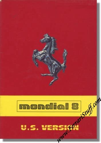 Ferrari Owners Manuals