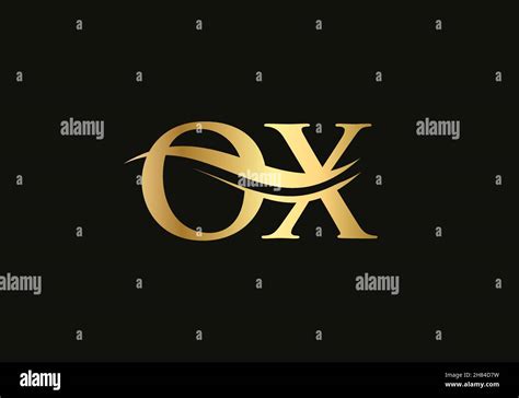 Ox Linked Logo For Business And Company Identity Creative Letter Ox