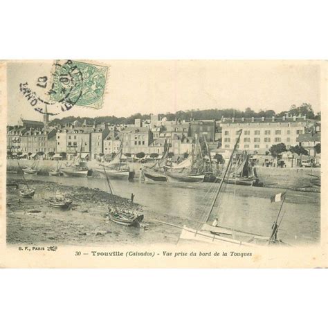 14 TROUVILLE Top Promotion Vue Prise Du Bord De La Touques 1907