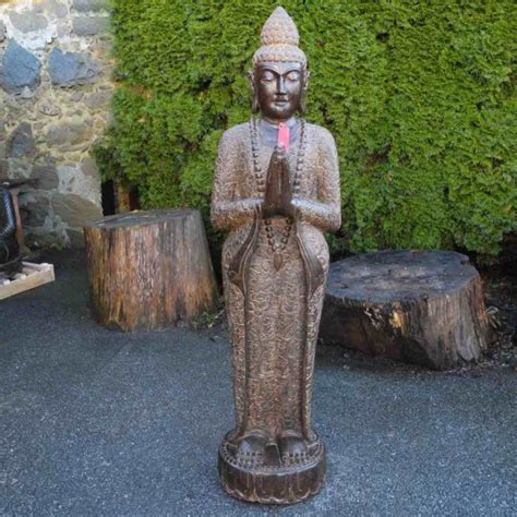 Stehende Buddha Statuen Terra Et Ars Galerie Bali Buddhas