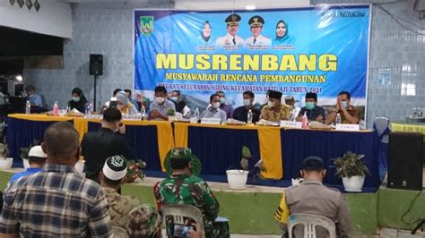 Musrenbang Kelurahan Tanjung Uma Kecamatan Lubuk Baja Badan