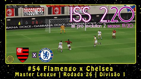 ISS Pro Evolution 2 20 PS1 ML 54 Flamengo X Chelsea Rodada 26