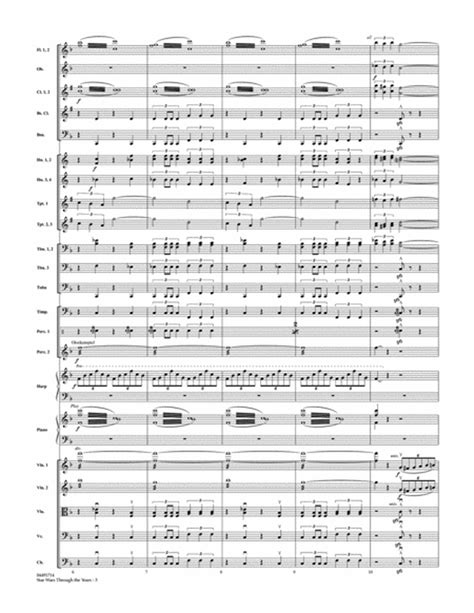 Star Wars Through The Years Conductor Score Full Score By Stephen Bulla Full Orchestra