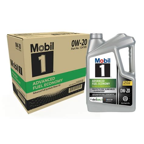 3 Pack 5 Qt Mobil 1 FS European Car Formula Full Synthetic Motor Oil