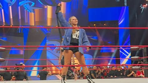 Ronda Rousey Reflects On ROH Debut Praises Athena And Billie Starkz