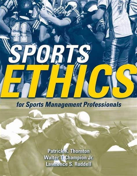 Ethics For Sports Management Professionals