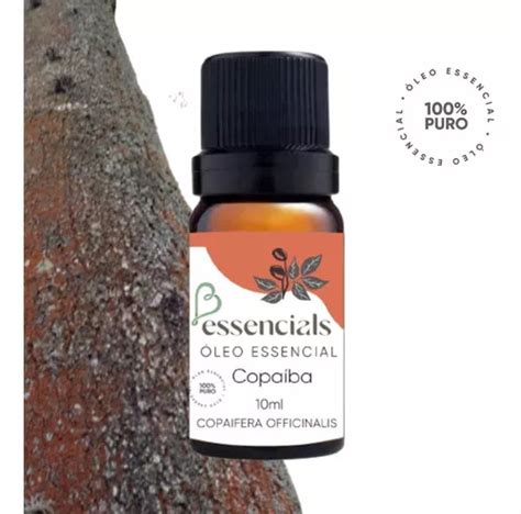 Aceite Esencial De Copaiba Puro 10 Ml Copairefa Officinalis