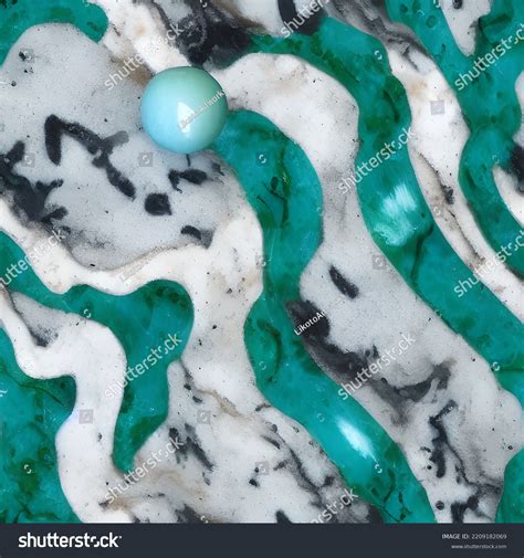 Marble Patterns Tile Texture Blue Green Stock Illustration 2209182069 ...